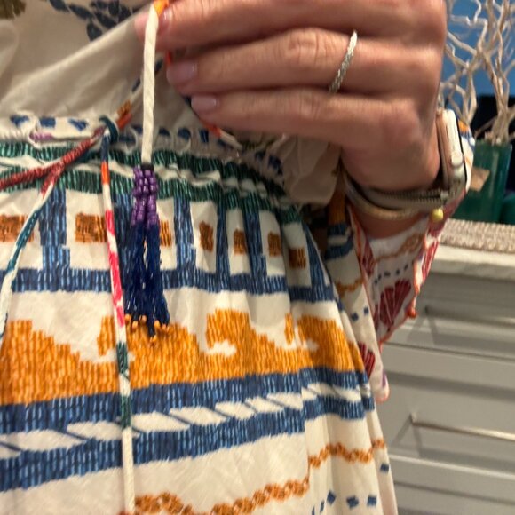 FARM RIO BEADED COLORFUL DRESS - Picture 10 of 12